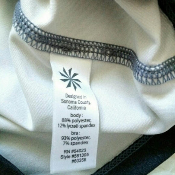 Athleta Harmonious Grey Y Tank Top Sz Small - Picture 6 of 6